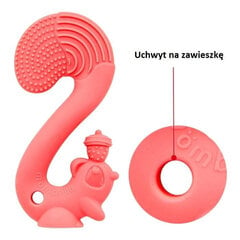 Graužama rotaļlieta Mombella vāverīte, oranža, 3 mēn+, 1gab. cena un informācija | Zobu riņķi | 220.lv