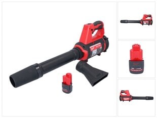 Аккумуляторная воздуходувка Milwaukee M12 BBL-251 12 В + 1х аккумулятор 2,5 Ач - без зарядного блока цена и информация | Строительные фены | 220.lv