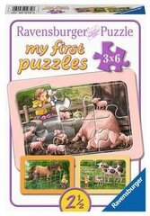 Ravensburger mana pirmā puzle 3x6 gab cena un informācija | Puzles, 3D puzles | 220.lv