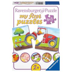 Ravensburger mana pirmā puzle 9x2 gab cena un informācija | Puzles, 3D puzles | 220.lv