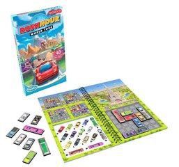 ThinkFun galda spēle Rush Hour - Sastrēgumstundu pasaules tūre cena un informācija | Galda spēles | 220.lv