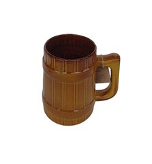 Глиняная пивная чашка Вайдава, 0.5 л, зеленая цена и информация | Оригинальные кружки | 220.lv