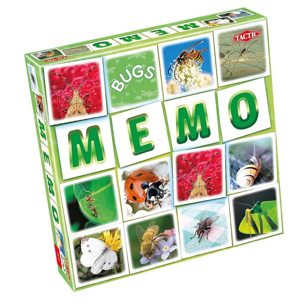 Taktikas galda spēle Memo Insects cena un informācija | Galda spēles | 220.lv