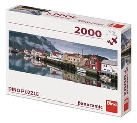 Пазл Dino панорамный, 2000 шт., Kaluriküla цена и информация | Пазлы | 220.lv