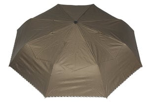 Dāmu automātiskais lietussargs Parasol, vecināta zelta metālika cena un informācija | Lietussargi sievietēm | 220.lv
