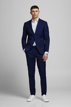 Jack & Jones vīriešu uzvalks, zils cena un informācija | Uzvalki | 220.lv