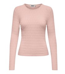 Only sieviešu džemperis Ever 15310680*03, rozā cena un informācija | Sieviešu džemperi | 220.lv