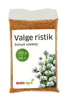 Baltā āboliņa sēklas, Baltic Agro, 300g cena un informācija | Zāliena sēklas | 220.lv