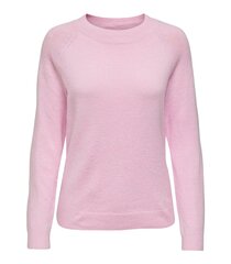 Only sieviešu džemperis 15204279*04, rozā cena un informācija | Sieviešu džemperi | 220.lv