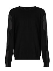 Džemperis vīriešiem Les Hommes LKK112 603A, melns cena un informācija | Vīriešu džemperi | 220.lv