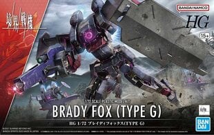 Saliekamais modelis Bandai Hg Kyoukai Senki Brady Fox (type g) cena un informācija | Konstruktori | 220.lv