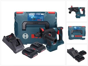 Bosch GBH 18V-24 C Profesionāla akumulatora urbjmašīna 18 V 2,4 J SDS plus + 2x ProCORE akumulators 4,0 Ah + lādētājs + L-BOXX cena un informācija | Perforatori | 220.lv