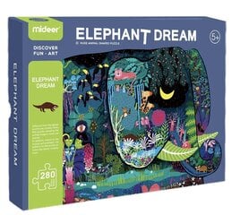 MiDeer фигурный пазл «Мечта слона», 280 деталей цена и информация | Пазлы | 220.lv