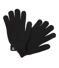 Jack & Jones детские перчатки 12236562*02, 5715414588536, черный  цена и информация | Шапки, перчатки, шарфы для мальчиков | 220.lv