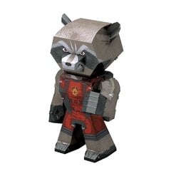 Metāla konstruktors Metal Earth Marvel Guardians of the Galaxy Rocket 3D cena un informācija | Konstruktori | 220.lv