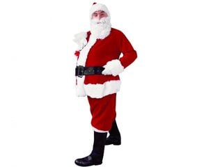 Ziemassvētku vecīša tērps, sarkans cena un informācija | Karnevāla kostīmi, maskas un parūkas | 220.lv