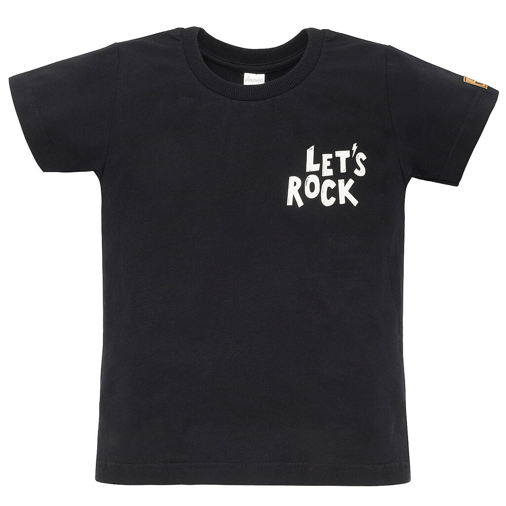 Bērnu T-krekls, melns 1-02-2310-39-1122 cena un informācija | Krekli jaundzimušajiem | 220.lv