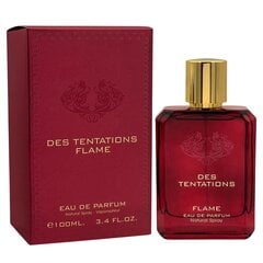 Parfimērijas ūdens Fragrance World Des Tentations Flame EDP vīriešiem, 100 ml cena un informācija | Vīriešu smaržas | 220.lv