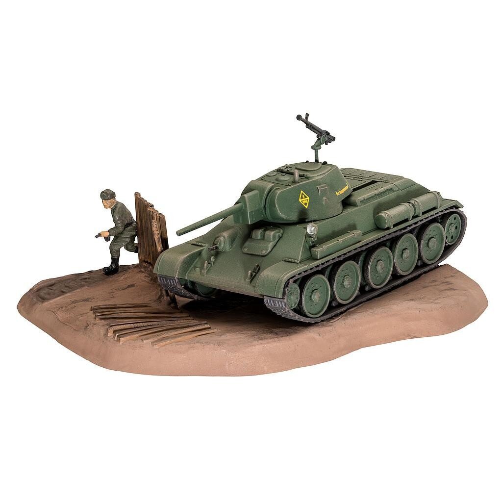 Revell adhezīvs modelis Krievijas tanks T-34/76 Modelis 1940 1:76 цена и информация | Datorspēļu suvenīri | 220.lv