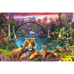 Пазл Ravensburger 3000 шт., тигр в райской лагуне цена и информация | Пазлы | 220.lv