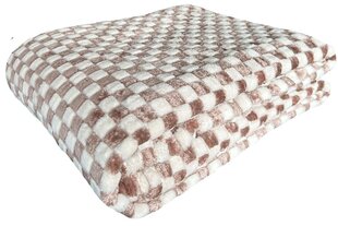Mikrošķiedras pleds-gultas pārklājs Checkboard, 160x200 cm cena un informācija | Gultas pārklāji, pledi | 220.lv