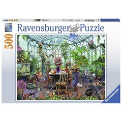 Ravensburger puzle 500 gab. Zaļu māju rīti cena un informācija | Puzles, 3D puzles | 220.lv