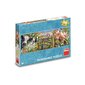 Dino panorāmas puzle 150 gabali, ferma cena un informācija | Puzles, 3D puzles | 220.lv