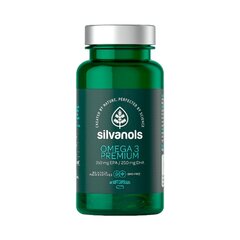 Omega 3 Premium 60 капс. цена и информация | Витамины, пищевые добавки, препараты для хорошего самочувствия | 220.lv