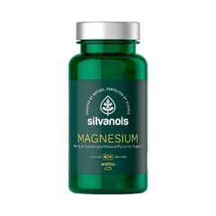Uztura bagātinātajs Silvanols Magnesium, 120 kapsulas cena un informācija | Vitamīni, preparāti, uztura bagātinātāji labsajūtai | 220.lv