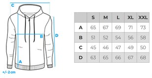 Vīriešu jaka Ombre Clothing OM-SSDS-0110 cena un informācija | Vīriešu jakas | 220.lv