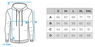 Džemperis vīriešu Ombre Clothing OM-SSDS-0131 cena un informācija | Vīriešu jakas | 220.lv