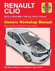 Renault Clio petrol & diesel ('13-'18) 62 to18 цена и информация | Путеводители, путешествия | 220.lv