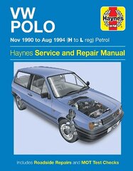 VW Polo Petrol (Nov 90 - Aug 94) Haynes Repair Manual cena un informācija | Ceļojumu apraksti, ceļveži | 220.lv