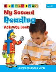 My Second Reading Activity Book: Learn to Read Whole Words цена и информация | Книги для малышей | 220.lv