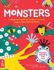 Monsters: A Magic Lens Hunt for Creatures of Myth, Legend, Fairytale and Fiction цена и информация | Книги для малышей | 220.lv