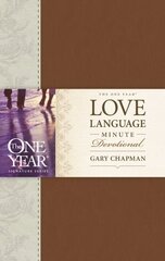One Year Love Language Minute Devotional, The cena un informācija | Garīgā literatūra | 220.lv