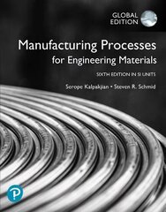 Manufacturing Processes for Engineering Materials in SI Units 6th edition cena un informācija | Sociālo zinātņu grāmatas | 220.lv
