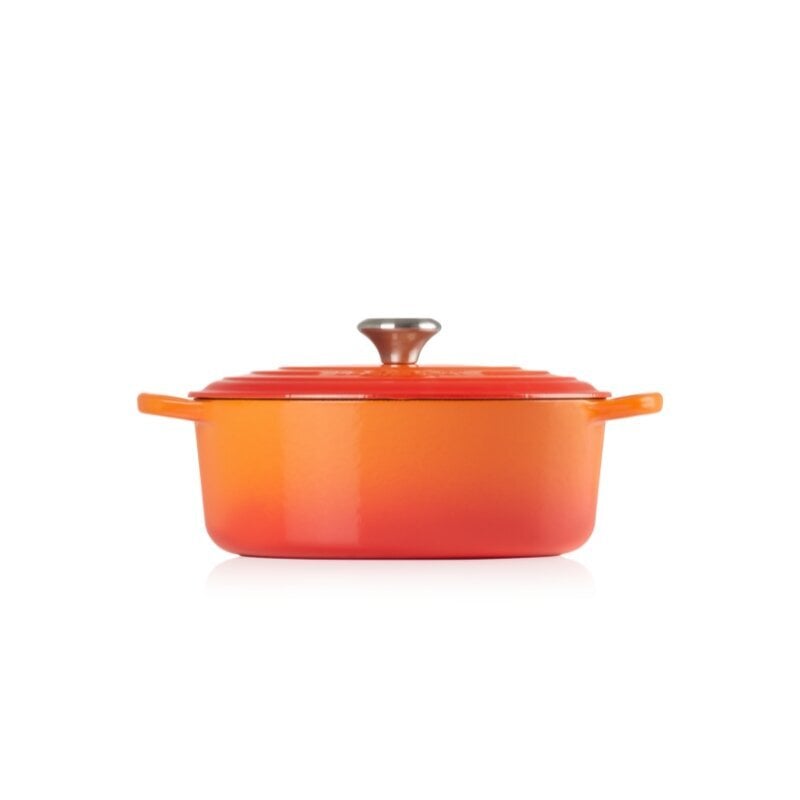 Le Creuset ovāls čuguna katls, 31 cm, 6,3L, oranžs цена и информация | Katli, tvaika katli | 220.lv