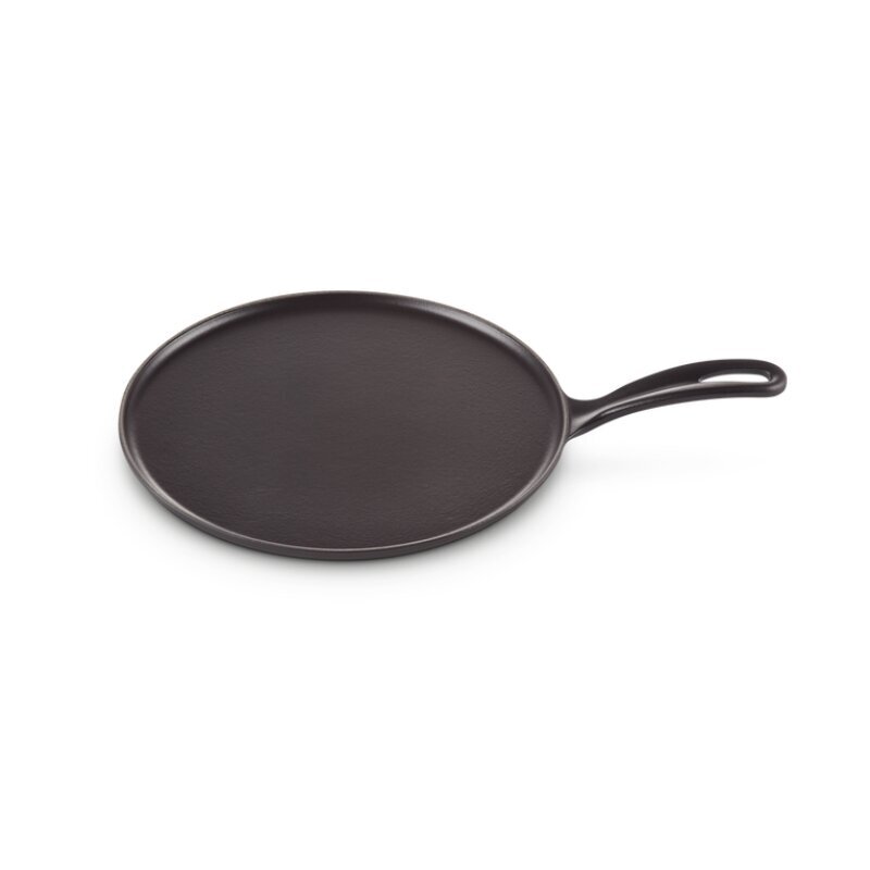 Le Creuset čuguna pankūku panna, Ø27 cm, matēti melna cena un informācija | Pannas | 220.lv