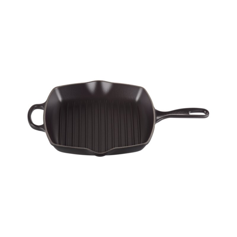 Le Creuset kvadrātveida čuguna grillpanna, 26x26 cm, matēti melna цена и информация | Pannas | 220.lv