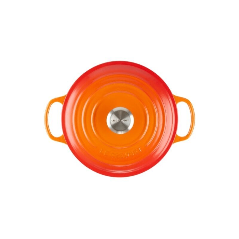 Le Creuset apaļš čuguna katls, Ø26 cm, 5,3L, oranžs цена и информация | Katli, tvaika katli | 220.lv