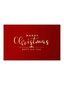 Ziemassvētku rotājums - sarkans paklājiņš Electronics LV-100, 1 gab. cena un informācija | Kājslauķi | 220.lv