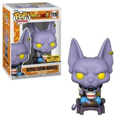 Фигурка Funko POP! Dragon Ball Z Beerus (Eating Noodles) Exclusive цена и информация | Игрушки для мальчиков | 220.lv