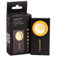 LED Kabatas lukturis 5W COB 350lm, 120lm IP54 Li-ion цена и информация | Фонарики | 220.lv