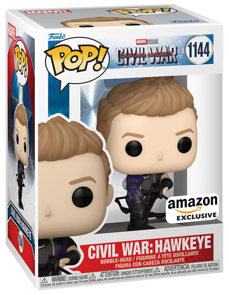 Figūriņa Funko POP! Marvel Civil War: Hawkeye Exclusive cena un informācija | Datorspēļu suvenīri | 220.lv