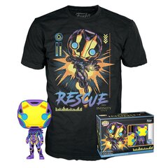 Фигурка Funko POP! Marvel Iron Man Exclusive Pack With T-Shirt цена и информация | Атрибутика для игроков | 220.lv