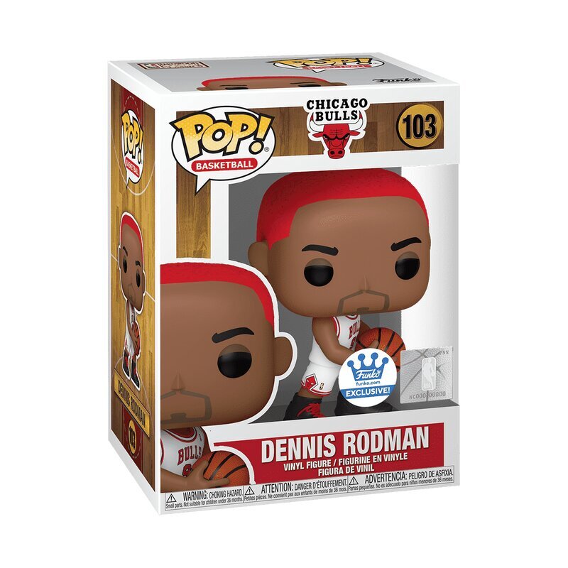 Figūriņa Funko POP! NBA Chicago Bulls Dennis Rodman Exclusive cena un informācija | Datorspēļu suvenīri | 220.lv