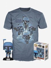 Figūriņa Funko POP! Star Wars Mandalorian Pack With T-Shirt cena un informācija | Datorspēļu suvenīri | 220.lv