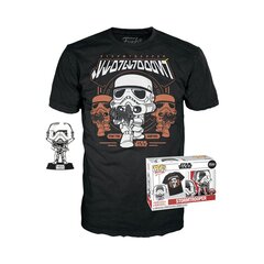 Figūriņa Funko POP! Star Wars Stormtrooper Exclusive Pack With T-Shirt cena un informācija | Datorspēļu suvenīri | 220.lv