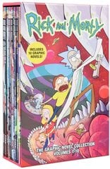 Komikss Manga Rick and Morty 10 Pack cena un informācija | Komiksi | 220.lv